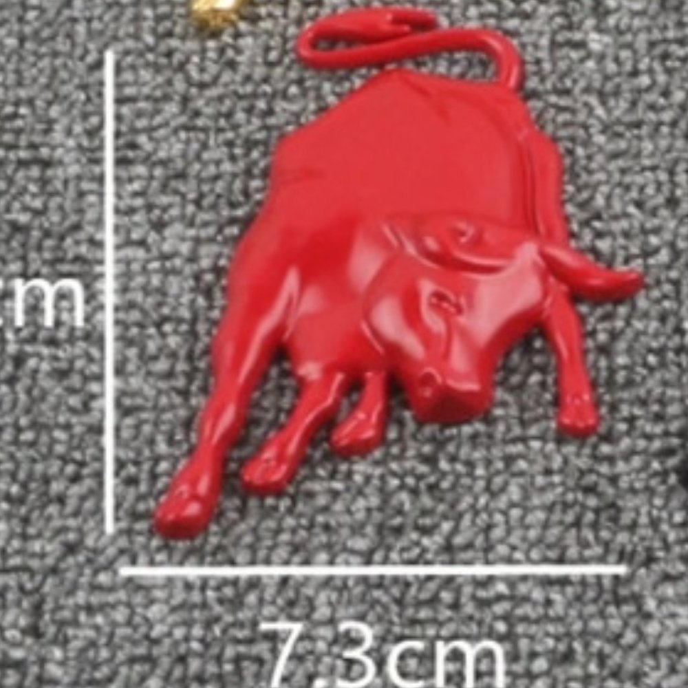 Brand New Red Lamborghini Murcielago Gallardo LOGO BADGE Emblem